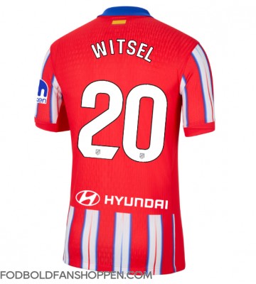 Atletico Madrid Axel Witsel #20 Hjemmebanetrøje 2024-25 Kortærmet